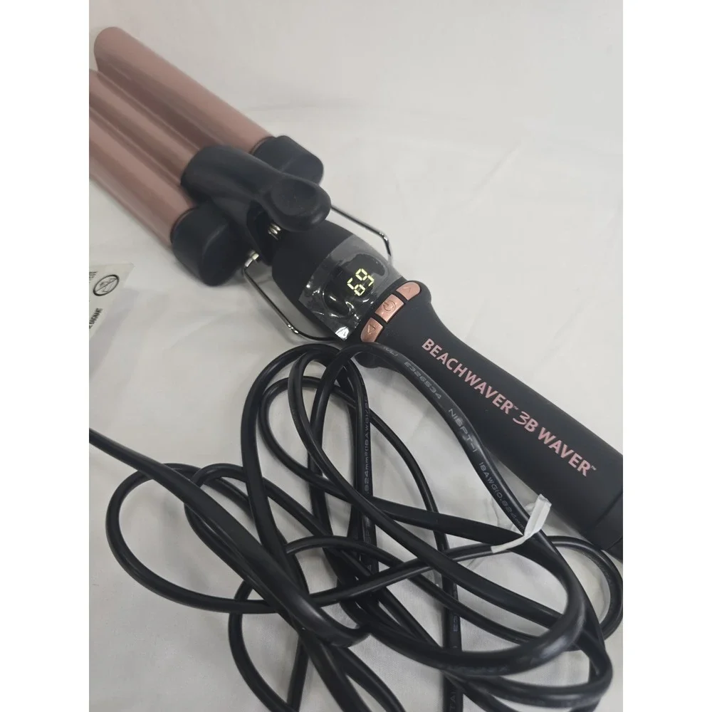 Beachwaver 3B Waver Hair Styling Tool Midnight Rose